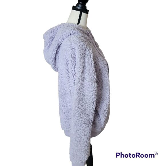 Z by Zella Teddy Bear Hoodie with Kangaroo Pocket. Size L. - Picture 4 of 9